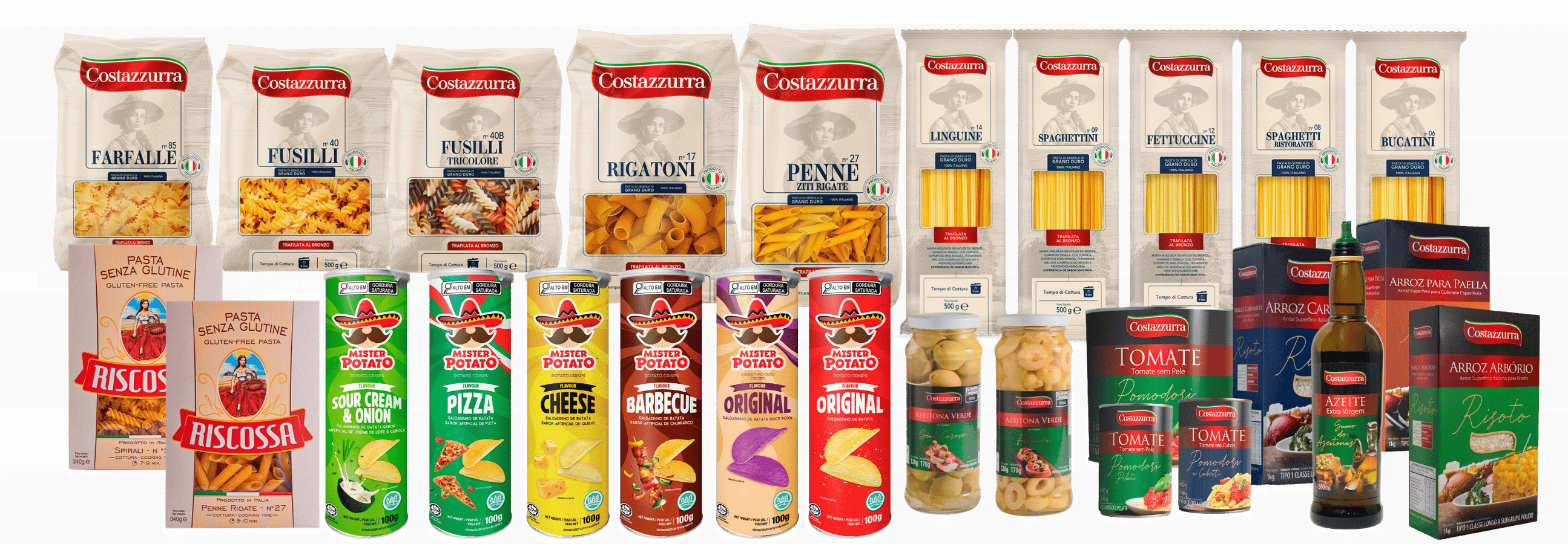 Produtos gourmet Costazzurra